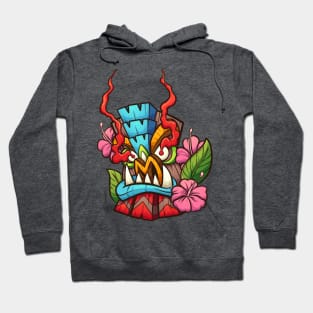 Tiki Mask Hoodie